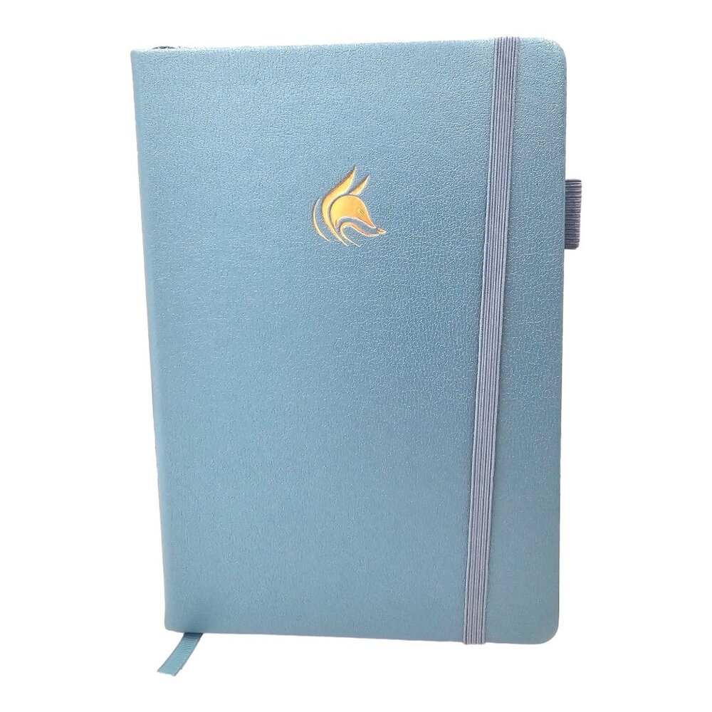 Clever Fox Weekly Planner 2019 Premium Edition 8.5" x 5.75" Blue Softcover